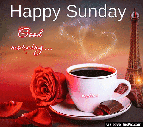 Good Morning Happy Sunday Coffee