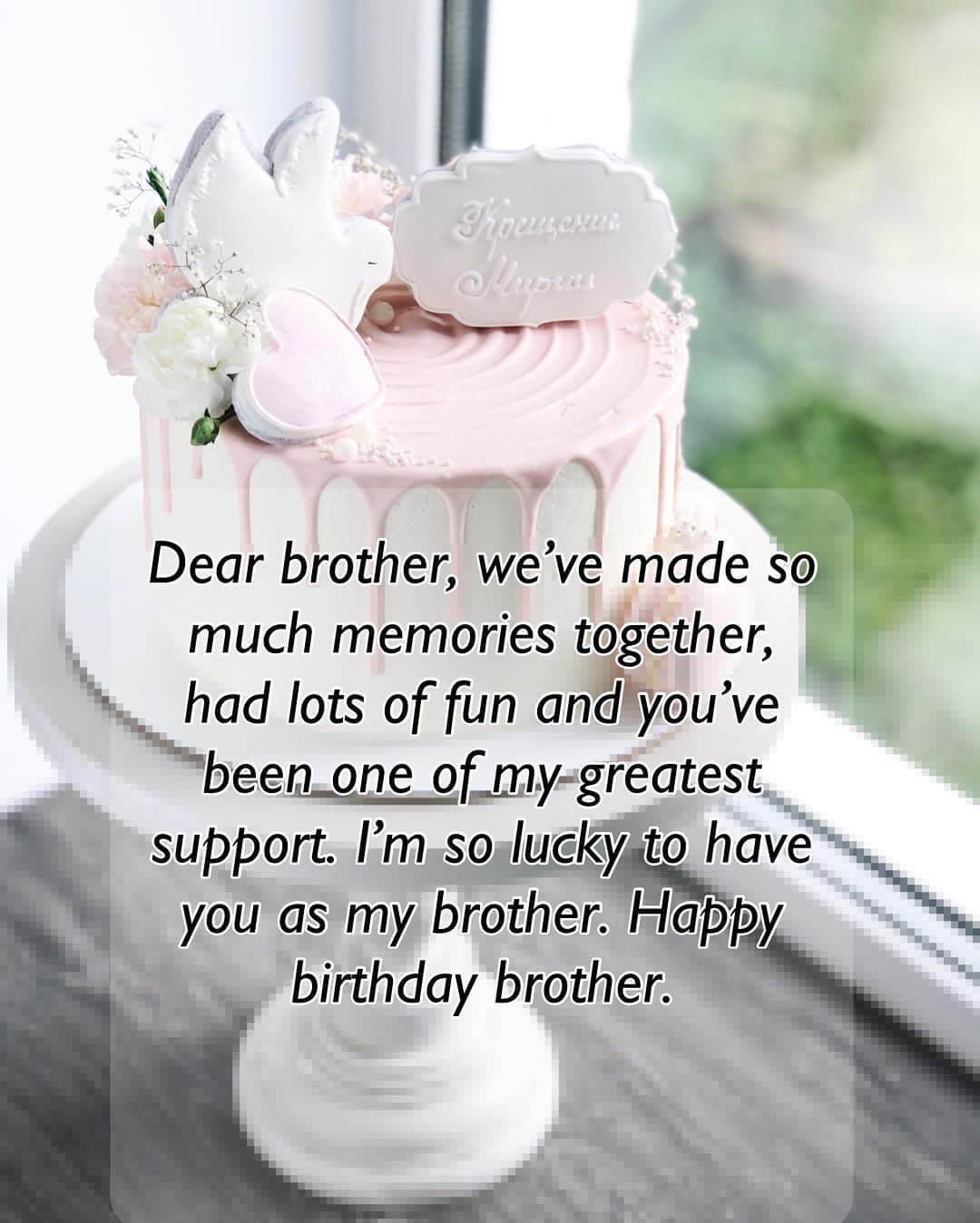 Happy Birthday Paragraph For Brother